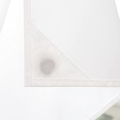 River Dream Navy Blue Waffle Weave Shower Curtain Set