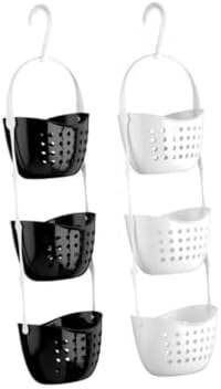 Garneck 3-Tier Shower Caddy Hanging Basket