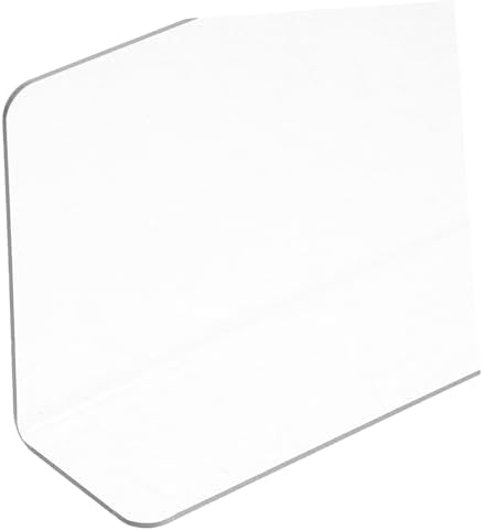 OUNONA Bathtub Corner Splash Guard PVC Water Guard