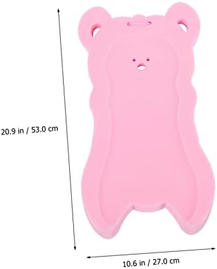 Hoement Baby Sponge Mat Non-Slip Bath Cushion Pink 1