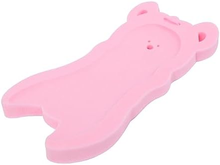Pink Cartoon Bath Mat Non-Slip Sponge Cushion for Babies