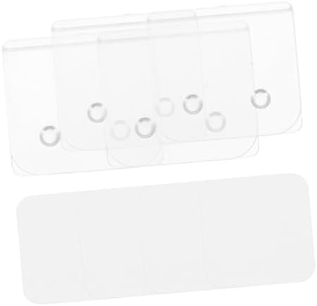 HEALLILY 4Pcs Transparent Shower Curtain Clips 1