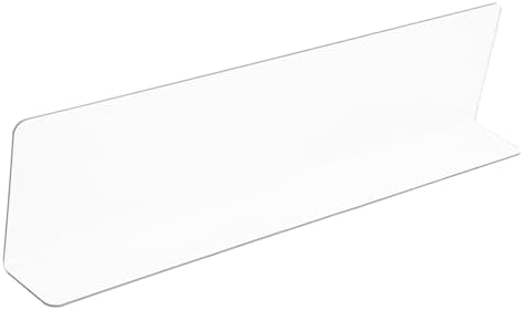 OUNONA Bathtub Corner Splash Guard PVC Water Guard