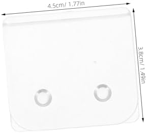 MAGICLULU No Drilling Shower Splash Clips for Curtain and Water Guard