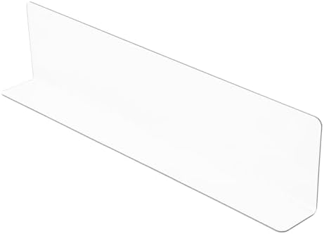 LOORGVEL Corner Shower Water Guard for Bathtub 1