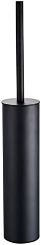 Luxury Freestanding Toilet Brush with Matte Black Finish