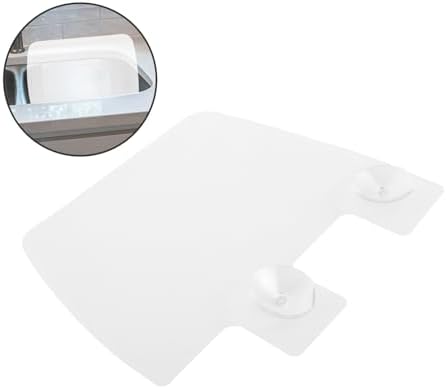 VICASKY 2Pcs Suction Cup Sink Barrier for Kitchen and Bathtub