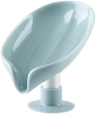 Self-Draining Soap Dish with Suction Cup Holder