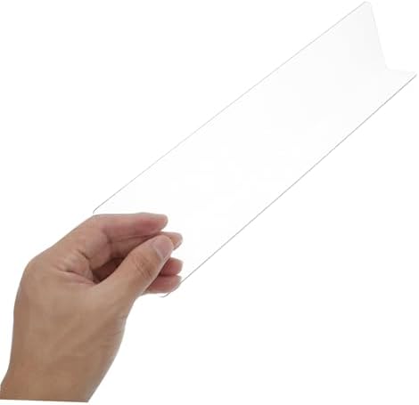 OUNONA Bathtub Corner Splash Guard PVC Water Guard