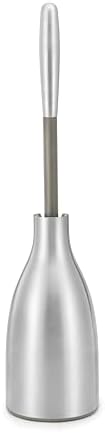 Polder Sleek Stainless Steel Toilet Brush with Caddy