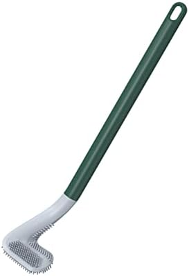 MBETA Long Handle Toilet Brush with Soft Rubber Head