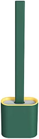 Leying Toilet Brush and Holder Set Green