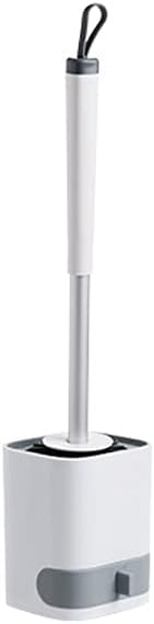 Luckxuan Toilet Brush Set with Holder 360 Cleaning