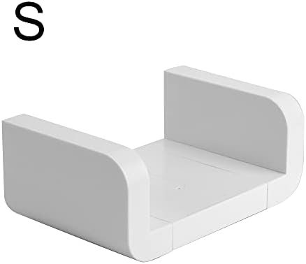 ANNBKA Wall-Mounted Shower Caddy White Organizer Rack
