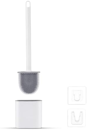 GRIFEMA Ibergrif Toilet Brush Holder Set White