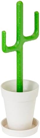Vigar Cactus Toilet Brush Set with Holder 1