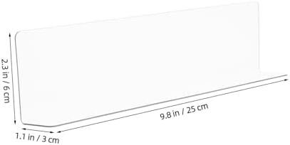 BESTOYARD PVC Bathtub Water Barrier Splash Guard