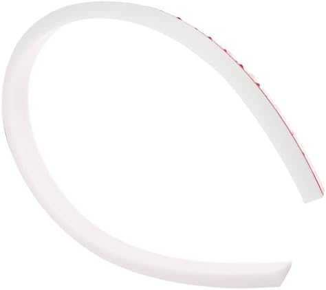 IWOWHERO 50cm Tub Drain Hair Catcher with Silicone Water Seal