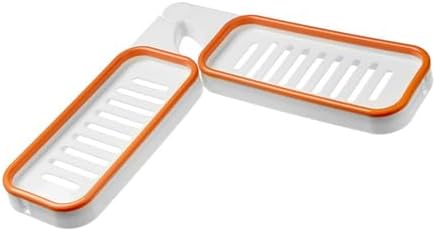 Tissting Foldable Corner Shelf for Bathroom Kitchen