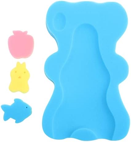 DECHOUS Non-Slip Bath Mat for Newborns and Babies