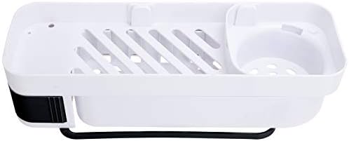 DriKou 180-Degree Rotatable Bathroom Corner Shelf