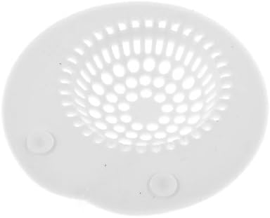 Qtqgoitem Soft Plastic Round Hair Stopper for Bathtub