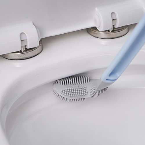 MBETA Long Handle Toilet Brush with Soft Rubber Head