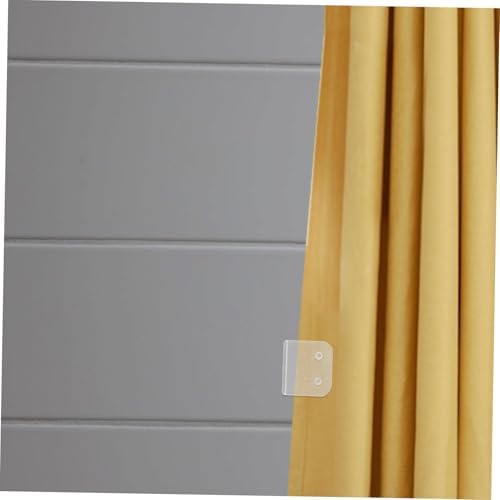 Alipis 4pcs Shower Curtain Clips No Drill Installation
