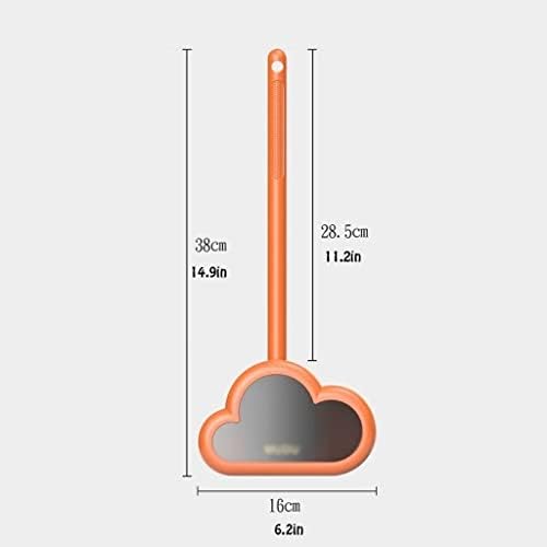 KAAZEE Wall-Mounted Toilet Brush with Holder - White 16x38cm