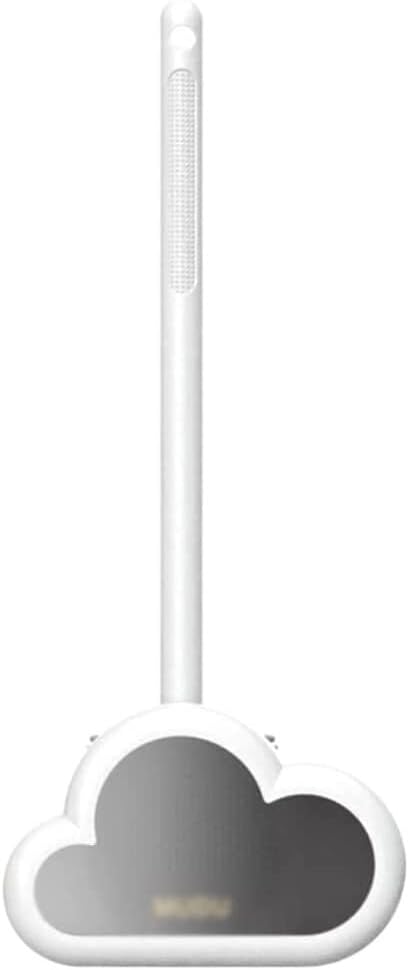 KAAZEE Wall-Mounted Toilet Brush with Holder - White 16x38cm