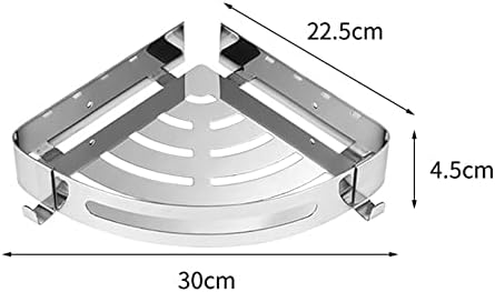 304 Stainless Steel Corner Shower Shelf Organizer 1