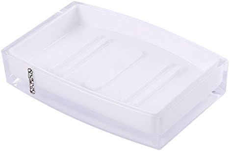Estink 5-Piece Acrylic Bathroom Accessories Set White