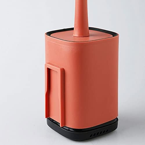 HASMI Toilet Brush with Wall-Mounted Holder and Soft Hair Set