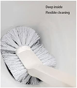 YYDS Toilet Brush with Holder and Base for Easy Cleaning
