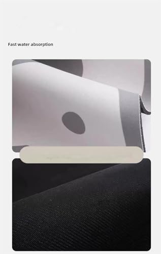 KAWABOSS Stone Bath Mat Quick Dry Non Slip