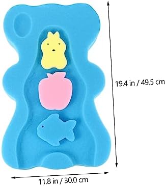 GALPADA Non-Slip Bath Mat with Sponge Cushion Support
