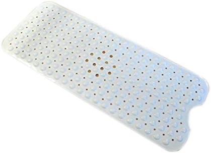 SOUGAO Extra Long Non-Slip Bath Mat with Suction Cups 40x100cm