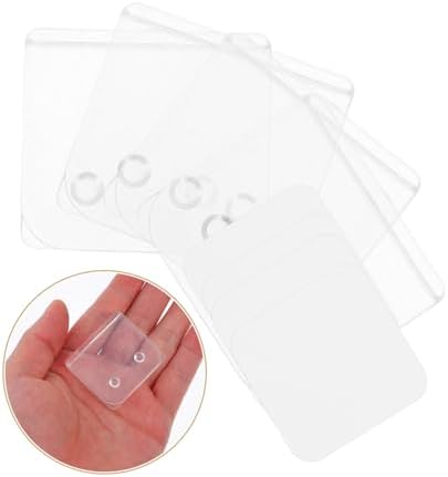 HEALLILY 4Pcs Transparent Shower Curtain Clips 1