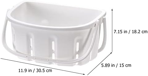 STOBAZA Portable Shower Storage Basket Organizer