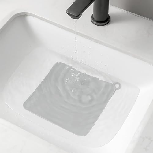 Silicone Tub Stopper Floor Drain Cover 3 Pack