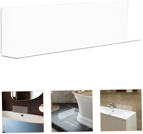 Alipis Anti-Splash Shower Tub Corner Protection PVC