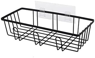 ANNBKA Shower Caddy with Vacuum Suction and Iron Hooks