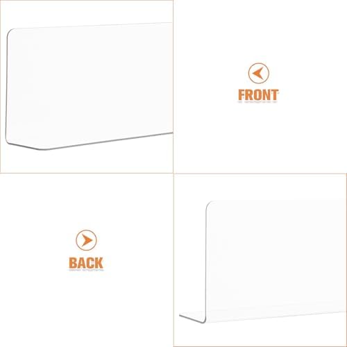 Zerodeko Transparent Anti-Splash Baffle Tub Guard