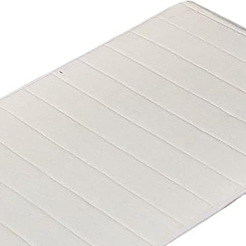 Duiaynke Floor Mat Anti-Skid Bathtub Rug Beige 40x60cm