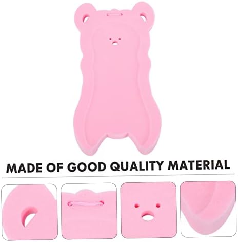 Pink Cartoon Bath Mat Non-Slip Sponge Cushion for Babies