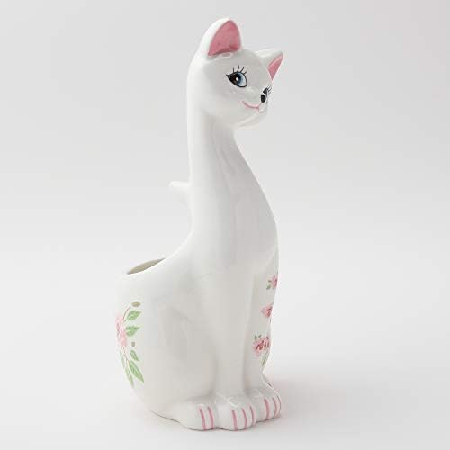 Sunart Cute Cat Toilet Brush Stand with Brush 51 Inches Wide