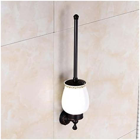 INPETS Toilet Brush Holder Durable Black Design