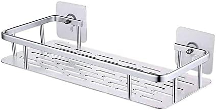 Aluminum Shower Caddy No Drilling Adhesive Wall Mount Organizer