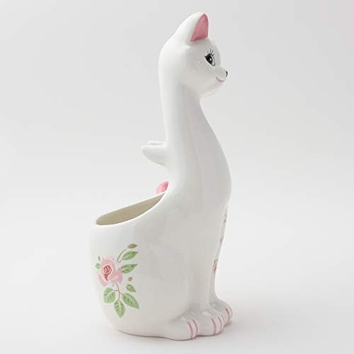 Sunart Cute Cat Toilet Brush Stand with Brush 51 Inches Wide