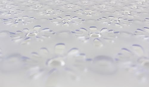 Splash Home Clear PVC Non-Slip Bathtub Mat